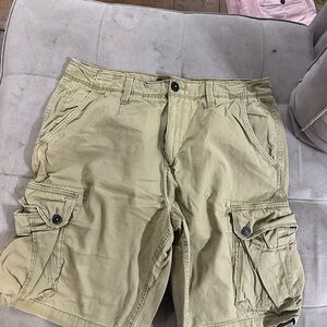 American Eagle Outfitters Men's Tan Cargo Shorts